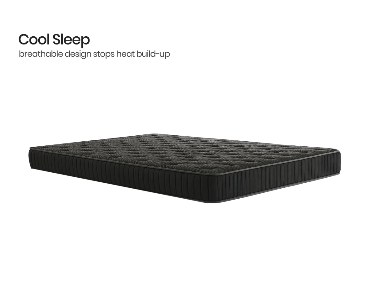 Fridge with Belle Queen Bed and Mattress Combo